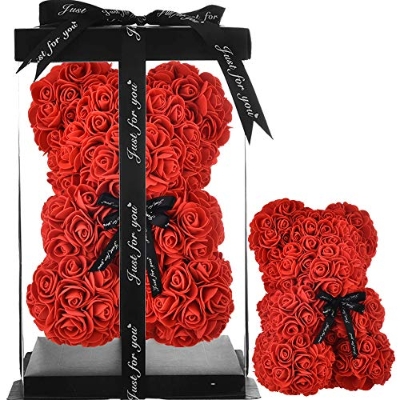 Red Rose Bear