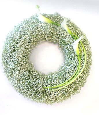 Gypsophila  Wreath