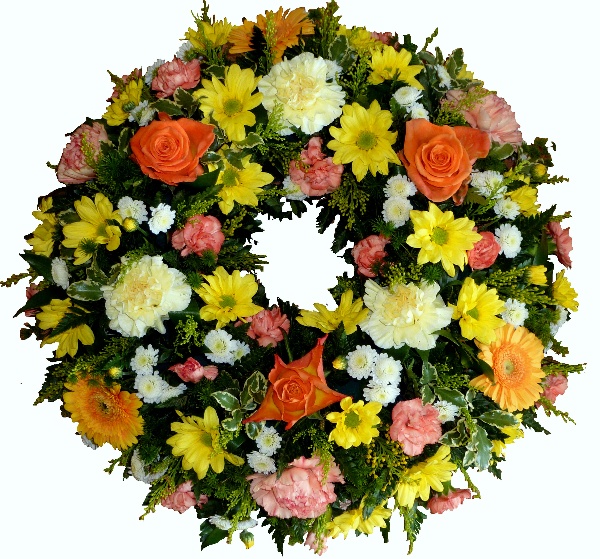 Wreath in Autumn Shades